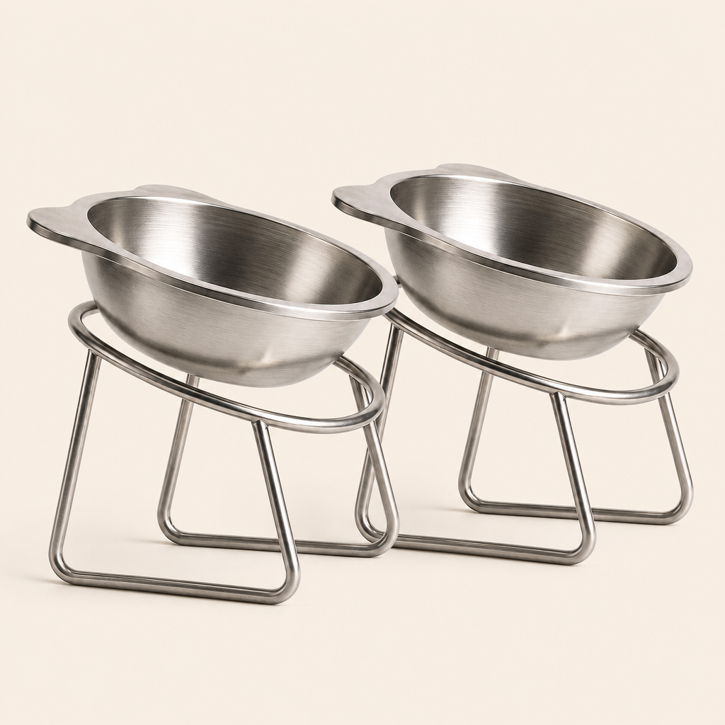 The Complete Station, two Eversill bowls and stands